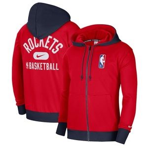 Houston Rockets fleece zip up hoody